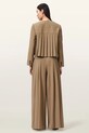 AllSaints spodnie wide leg damskie z wełną POPPY W017QE