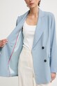Max&Co. двобортний піджак жіночий з додаванням вовни MCOEGIZIO 2616041033200 блакитний