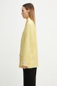 Kenzo Blazer / Gilet marynarka z dodatkiem wełny damska FG52VE2809TX żółty SS26