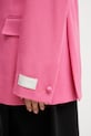 Kenzo Blazer / Gilet oblekové sako vlnené dámske ružová FG52VE2859TF