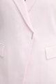 BOSS marynarka dwurzędowa damska z lnem Jia8 50557249 różowy