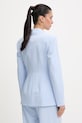 Oblečení HUGO jednořadé sako dámské Asmalla 50561450 modrá