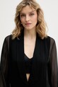 Karl Lagerfeld sako ženské s viskózou černá B2W14012