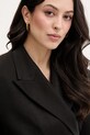 Karl Lagerfeld marynarka damska z lnu czarny B2W14041