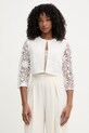 Morgan żakiet damski biały VLACE