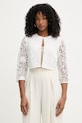 Morgan żakiet damski biały VLACE