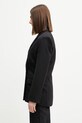 Anine Bing Aretha marynarka dwurzędowa z wełną damska A.01.12057 czarny SS26