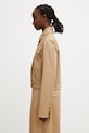 Sportmax Spxfinanza kurtka przejściowa damska bawełniana 2612041062600 beżowy SS26
