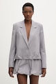 Isabelle Blanche Костюмный пиджак для женщин с вискозой серый IS26SS.J093.T007