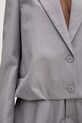 Isabelle Blanche marynarka garniturowa damska z wiskozą IS26SS.J093.T007 szary
