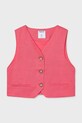 Mayoral kamizelka dziecięca tkanina różowy 6355.8B.Junior.PPY2