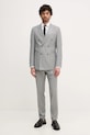 BOSS garnitur wełniany C-Huge-2pcs-DB-261 tkanina szary 50557335