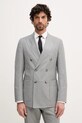 BOSS garnitur wełniany C-Huge-2pcs-DB-261 50557335 szary SS26