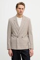 Sisley marynarka tkanina beżowy 22K3SW02M