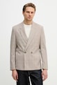 Sisley marynarka tkanina beżowy 22K3SW02M