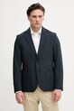Sisley marynarka jednorzędowa męska z domieszką wełny granatowy 29B3SW02K