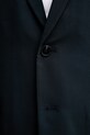 Sisley marynarka jednorzędowa męska z domieszką wełny 29B3SW02K granatowy