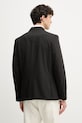 Oblečenie Sisley pánske jednoradové sako s prímesou vlny 29B3SW02K čierna