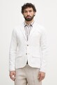 Lindbergh однобортный пиджак для мужчин со льном белый 30.304020A