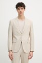 Odzież BOSS garnitur z dodatkiem wełny Huge 2-pack 50561834 beżowy