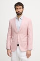 BOSS μονόπετο Ανδρικό μάλλινο Σακάκι ροζ 50562604