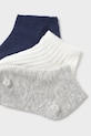 Mayoral skarpetki dziecięce 3-pack 10136.3A.Baby.PPY2 szary SS26