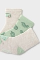 Otroške nogavice Mayoral 3-pack 10137.3F.Baby.PPY2 zelena SS26