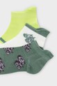 Mayoral skarpetki dziecięce 3-pack 10183.5G.Mini.PPY2 zielony SS26