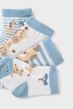 Mayoral Newborn skarpetki dziecięce 4-pack 9049.1E.Newborn.PPY2 niebieski SS26