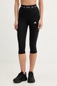 adidas Performance legginsy treningowe Tp Capri z elastanem czarny IX8196
