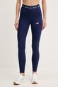 adidas Performance legginsy treningowe Techfit z elastanem niebieski JZ0792