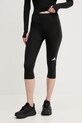 adidas Performance legginsy treningowe adi365 z elastanem czarny KA0127