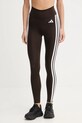 adidas Performance legginsy treningowe Optime z elastanem brązowy KC2947