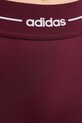 adidas Performance legginsy treningowe Hyperglam bordowy KC7675