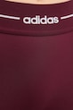 adidas Performance legginsy treningowe Hyperglam bordowy KC7675