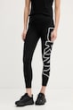 Dkny legginsy dzianina czarny DP4P3453