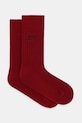 Miss Sixty skarpetki aplikacja bordowy 6S4OJ81700