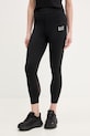 Тренировочные леггинсы EA7 Emporio Armani с эластаном чёрный AF21580.7W000932