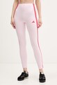 Леггинсы adidas с эластаном розовый KC5180