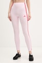 Легінси adidas з еластаном рожевий KC5180