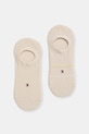 Tommy Hilfiger skarpetki 2-pack skarpetki krótkie beżowy 701238780