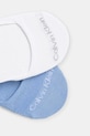 Calvin Klein skarpety stopki damskie 701239295 niebieski SS26