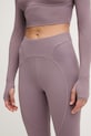 adidas by Stella McCartney legginsy damskie fioletowy KC1823