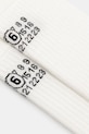 MM6 Maison Margiela șosete S52TL0038.M13244.101 alb SS26
