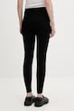 Odzież Tommy Jeans legginsy damskie z wiskozy DW0DW22768 czarny