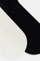 BOSS skarpety damskie 2P AS B Dots 2-pack 50561211 czarny SS26