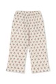 Detské bavlnené nohavice Konges Sløjd DREY PANTS GOTS KS104291.PreSpring béžová SS26