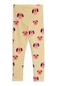 Mini Rodini legginsy dziecięce Doggies 26130117 żółty SS26