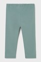Mayoral legginsy niemowlęce 703.4F.Baby.PPY2 turkusowy SS26