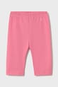 Mayoral legginsy niemowlęce z elastanem różowy 706.4K.Baby.PPY2